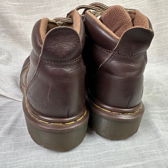 Dr Martens Vintage Made in England 8444 Brown Mid Indie Boots UK 4 / US Wmns 6 - Picture 4 of 8